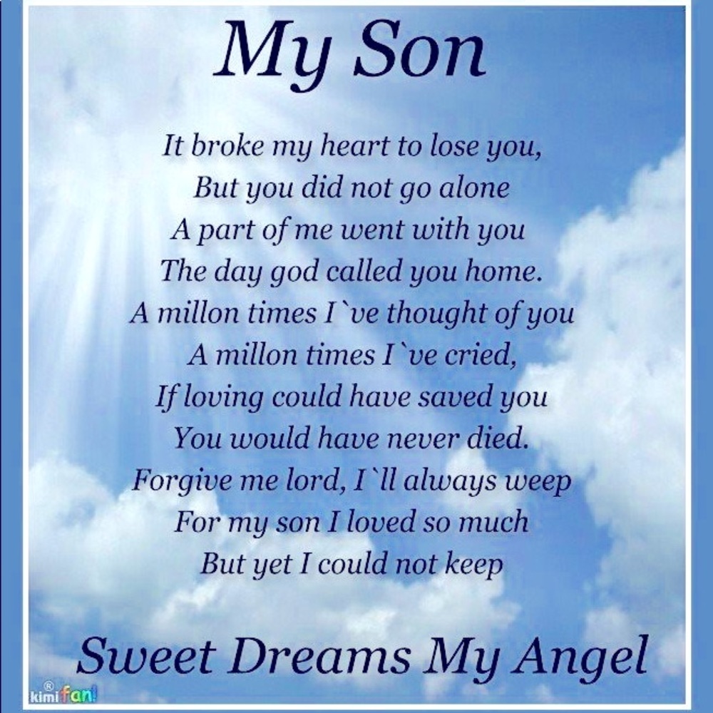 My Son in heaven